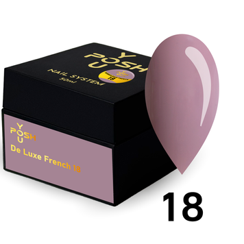 Cover Base - Без ТРО YOU POSH (50 ml). №18 - Приглушений світло-бузковий baseposh50018 фото