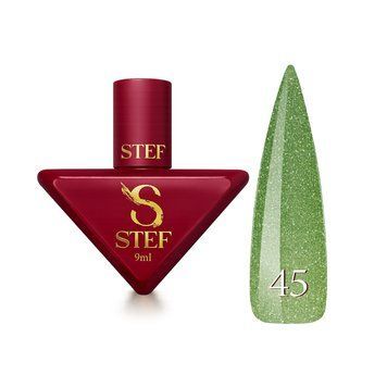 Rubber Base French(9мл). №45 - Ніжно-волошкова з шимером SCB09-45 фото