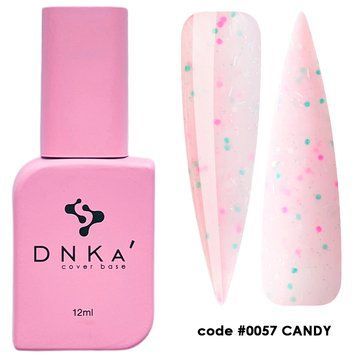 DNKa Cover Base, 12 ml #0057 Candy DNKA0057 фото