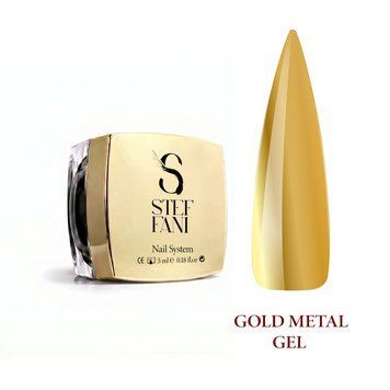 Steffani Metal gel gold (5 мл) STEFFANI SMGelg05 фото