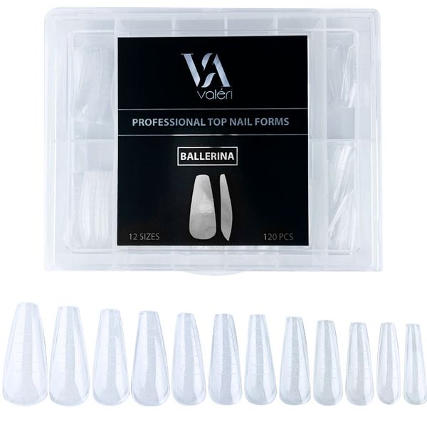 Valeri Top Nail Forms Balerine Верхні форми VNFB фото