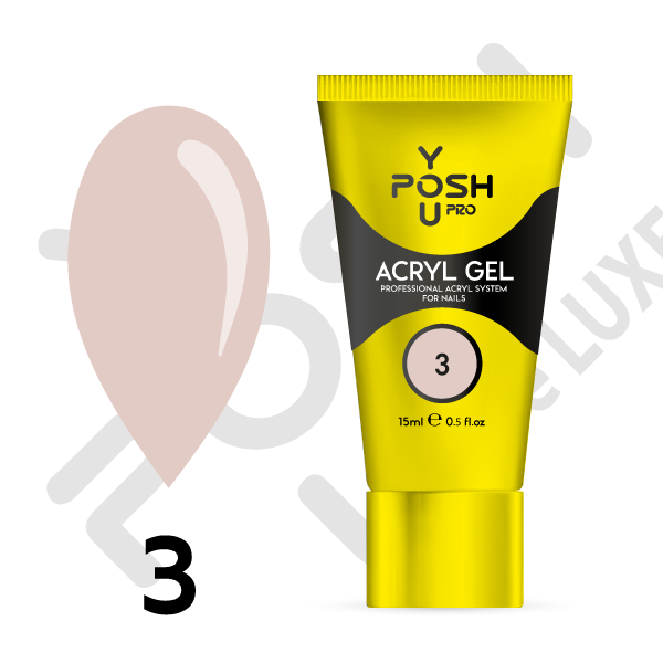 Acryl Gel YOU POSH 15 ml. №3 acrylposh1503 фото