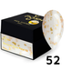 Cover Base - Без ТРО YOU POSH (30 ml). №52 - Насичена молочна з золотою поталлю baseposh30052 фото 1