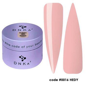 Builder Gel DNKa, (15 ml). #0016 - Помаранчево-бежевий BGD1516 фото