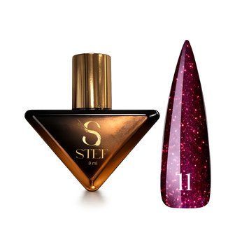Гель лак - Без ТРО Steffani Color Gel polish №11 (9мл) - Малиновий з шимером SGP09-11 фото