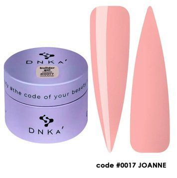 Builder Gel DNKa, (15 ml). #0017 - Рожевий (натуральний) BGD1517 фото