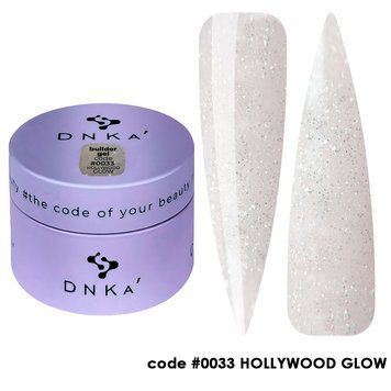 Builder Gel Dnka Hollywood Glow Collection №33 BGD0033 фото
