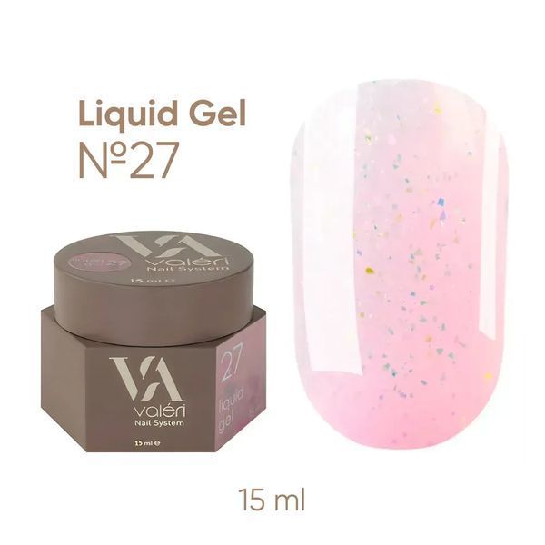 LIQUID GEL VALERI (15 ml). №27 NEWVLG15-27 фото