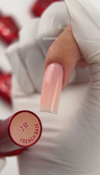 Cover Base - Без ТРО ROKS 8ml. №7 - Світла блідо-рожева CBR8007 фото