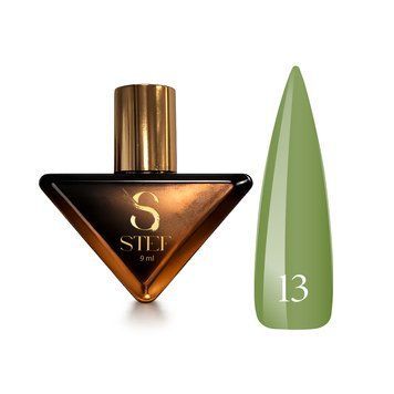 Гель лак - Без ТРО Steffani Color Gel polish №13 (9мл) - Оливковий SGP09-13 фото