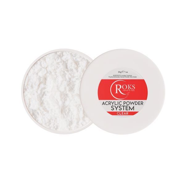 Акрил пудра Roks 30 грам clear POWDERCLEAR30 фото