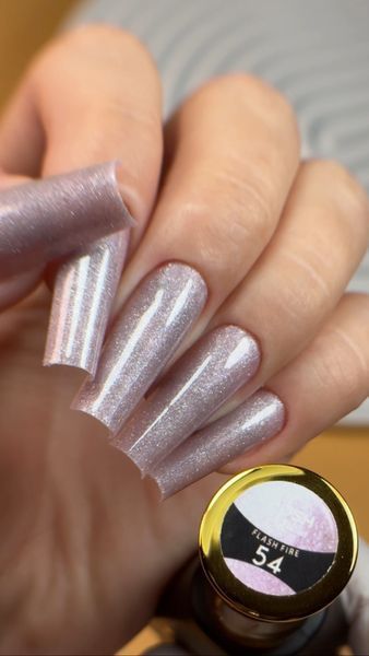 Cover Base - Без ТРО YOU POSH 12 ml. №54 - Світла рожева світловідбиваюча baseposh12054 фото