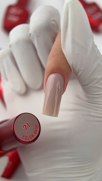 Cover Base - Без ТРО ROKS 12ml. №71 - Бежево-карамельна CBR12071 фото