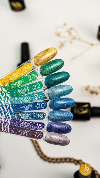 Світловідбиваючий Гель лак Valeri Flash, 6 ml №22 VFl6-22 фото