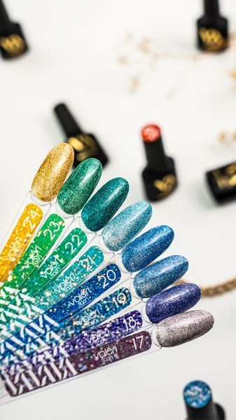 Світловідбиваючий Гель лак Valeri Flash, 6 ml №22 VFl6-22 фото