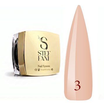 Light Acryl Gel Steffani 30 ml (Рідкий Акрил гель) №3 - Нюдовий рожевий steflightacryl30-3 фото