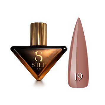 Гель лак - Без ТРО Steffani Color Gel polish №19 (9мл) - Теплий коричневий SGP09-19 фото