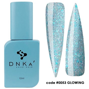 DNKa Cover Base, 12 ml #0053 Glowing DNKA0053 фото