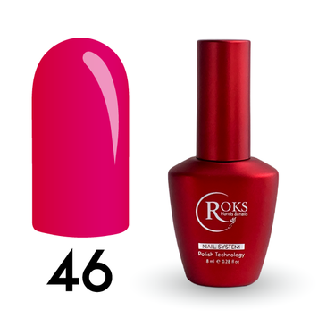 Cover Base - Без ТРО ROKS 8ml. №46 - Неонова малинова CBR8046 фото