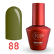 Гель лак - Без ТРО Roks 6 ml. №88 - Хакі COLR88 фото