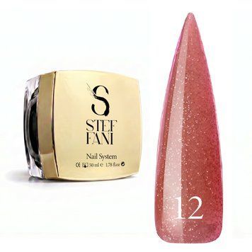 Steffani Builder Gel 12 (50мл) - Коричневий з шимером SBGel50-12 фото