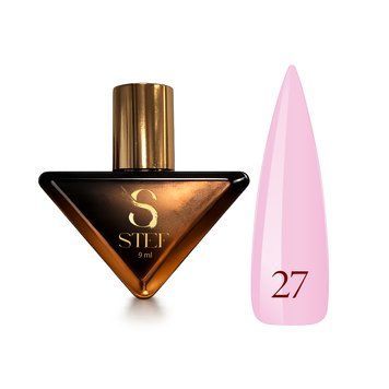 Гель лак - Без ТРО Steffani Color Gel polish №27 (9мл) - Ніжно-рожевий SGP09-27 фото