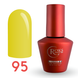 Гель лак - Без ТРО Roks 6 ml. №95 - Яскравий жовтий COLR95 фото