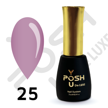 Гель лак - Без ТРО YOU POSH (7 ml). №25 - Бузково-ліловий colorposh25 фото