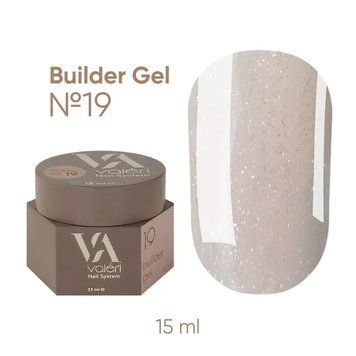 BUILDER GEL VALERI (15 ml). №19 NEWVBG-019 фото