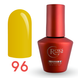 Гель лак - Без ТРО Roks 6 ml. №96 - Насичений жовтий COLR96 фото